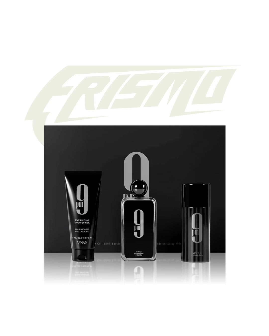 KIT PERFUME AFNAN 9PM MASCULINO 3PCS EDP